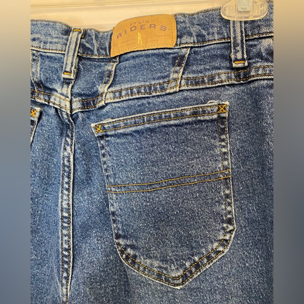 VTG 90s Petite Straight Leg Mom Jeans Riders By Lee - Picture 6 of 8